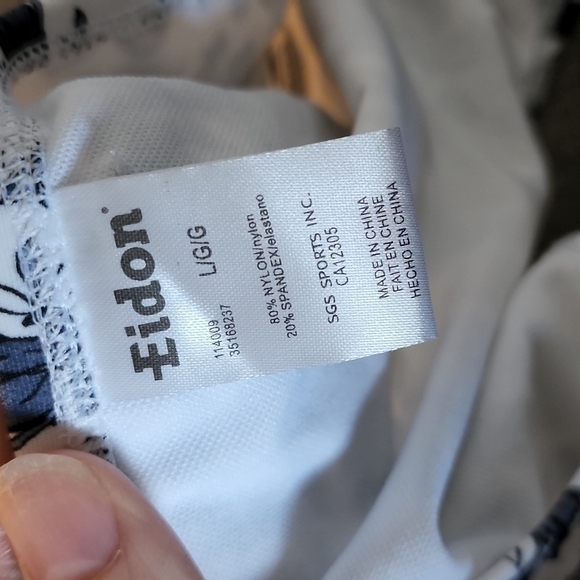 Eidon Surf Blue Lagoon Low Rider Bikini Bottoms - Picture 8 of 10